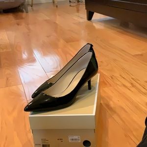 Michael Kors Patent Leather Kitten Pump